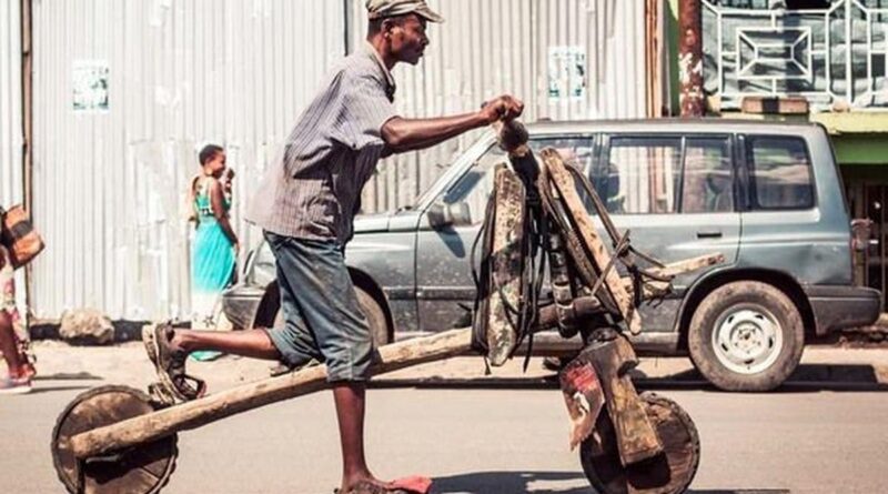 Transportasi Kelas Bawah Rakyat Kongo, Chukudu