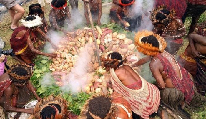 Bakar Batu Sebuah Tradisi Kuliner Terkenal Dari Papua Indonesia