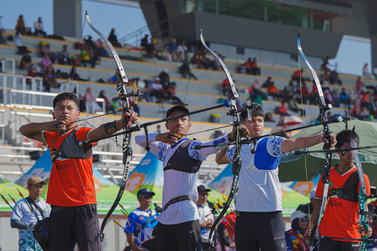 Jateng Berjaya! Quattrick Kejurnas Panahan Junior 2025