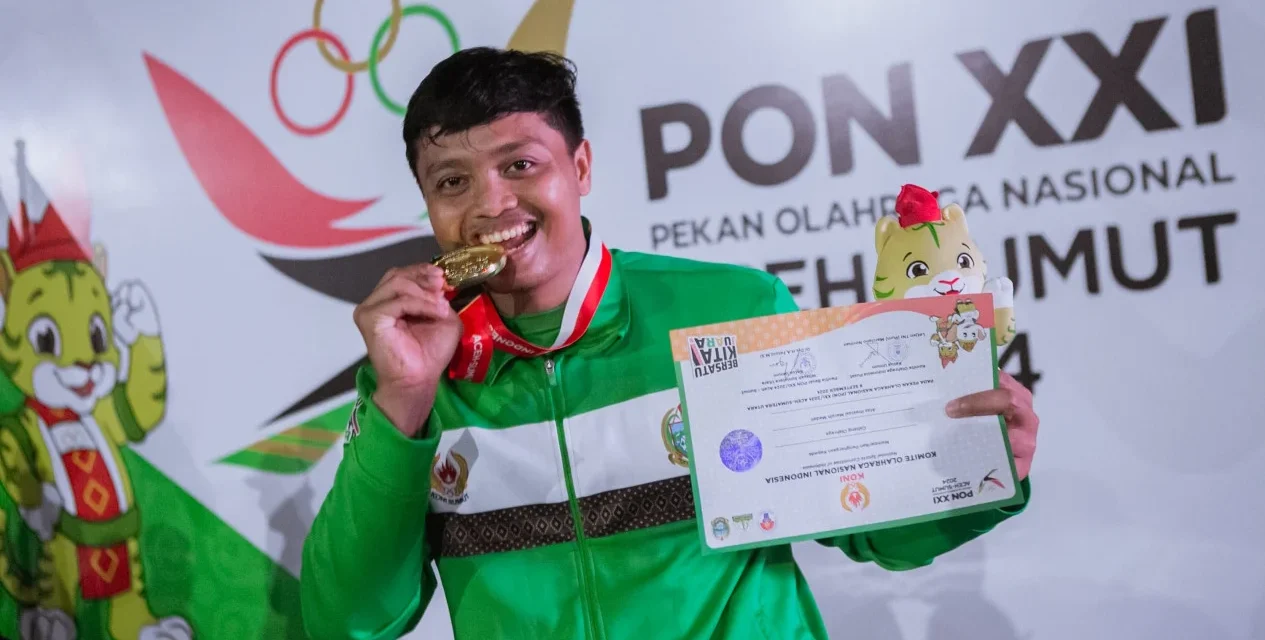 Manifestasi Juara! Abdul Hafiz Rebut Emas Pasca Cedera Panjang