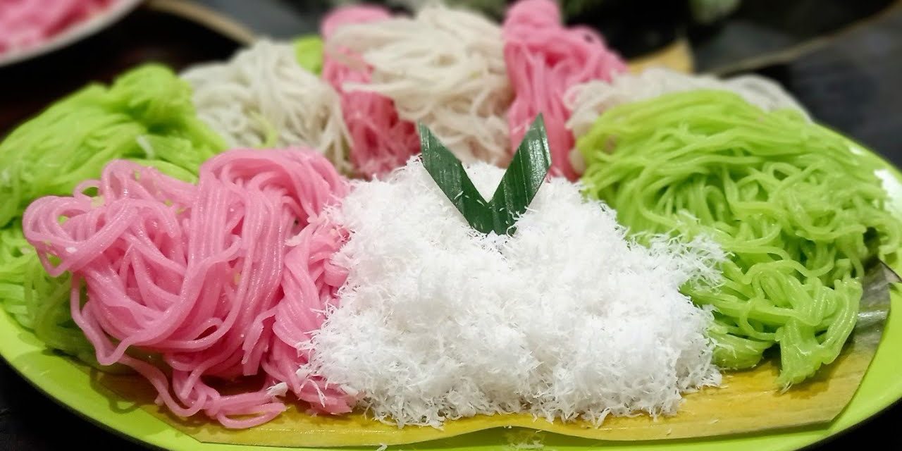 Kelezatan Kue Putu Mayang, Camilan Cantik Kenangan Masa Kecil