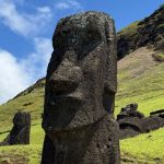Patung Moai Monumen Ikonik Di Pulau Paskah