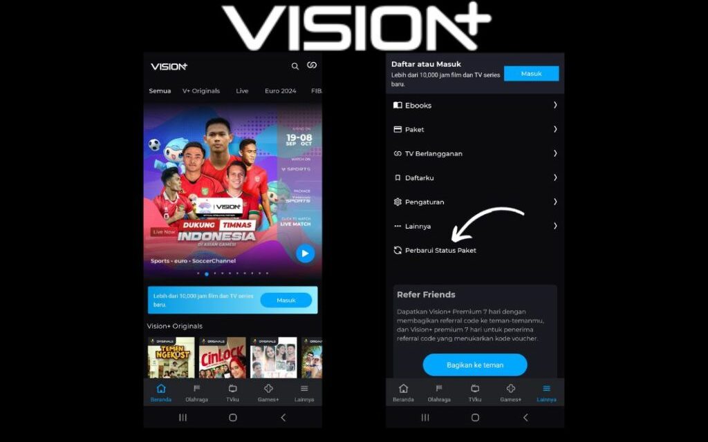 Platform Vision+ Hadirkan Berbagai Tayangan Hiburan Berkualitas